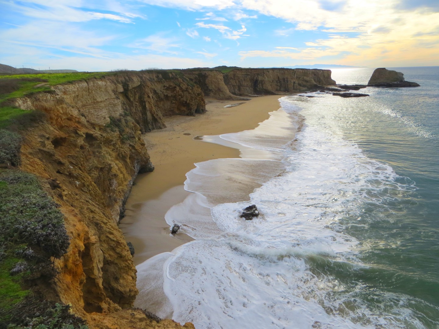 Panther and Hole in the Wall Nude Beach Santa Cruz County 