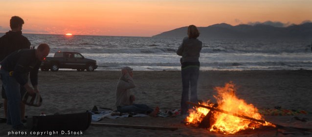 California Beach Bonfires, Are Fire Pits Allowed In California