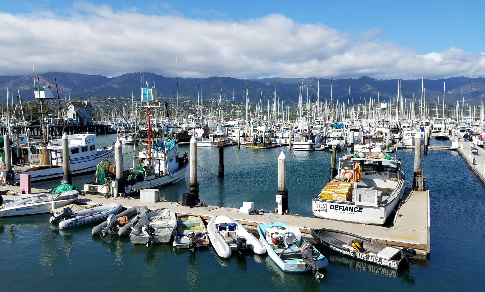 Santa Barbara Harbor, Santa Barbara, CA California Beaches