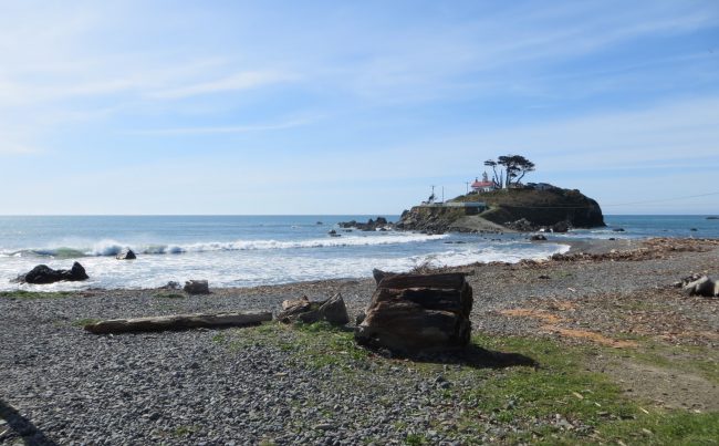 Battery Point Lighthouse Beach