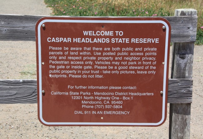 Caspar Headlands State Natural Reserve