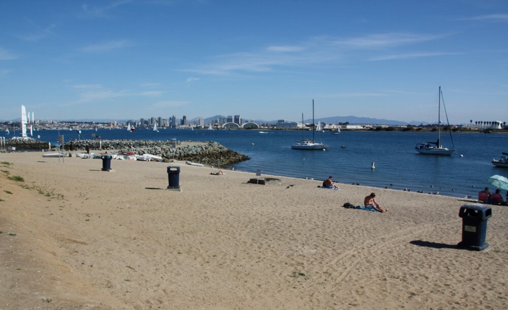 Shelter Island Shoreline Park San Diego Ca California Beaches