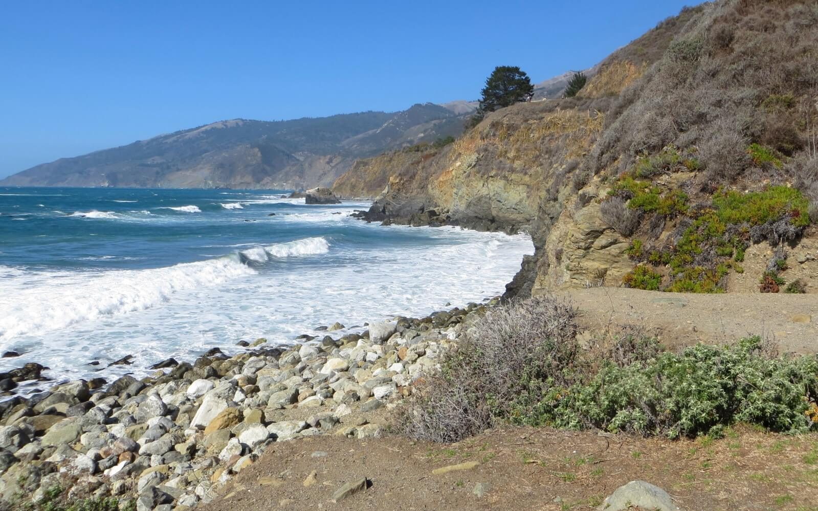 Mill Creek Picnic Area Beach in Big Sur, CA California Beaches