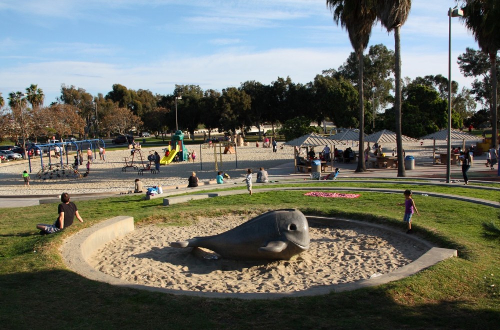 Tecolote Shores Park on Mission Bay