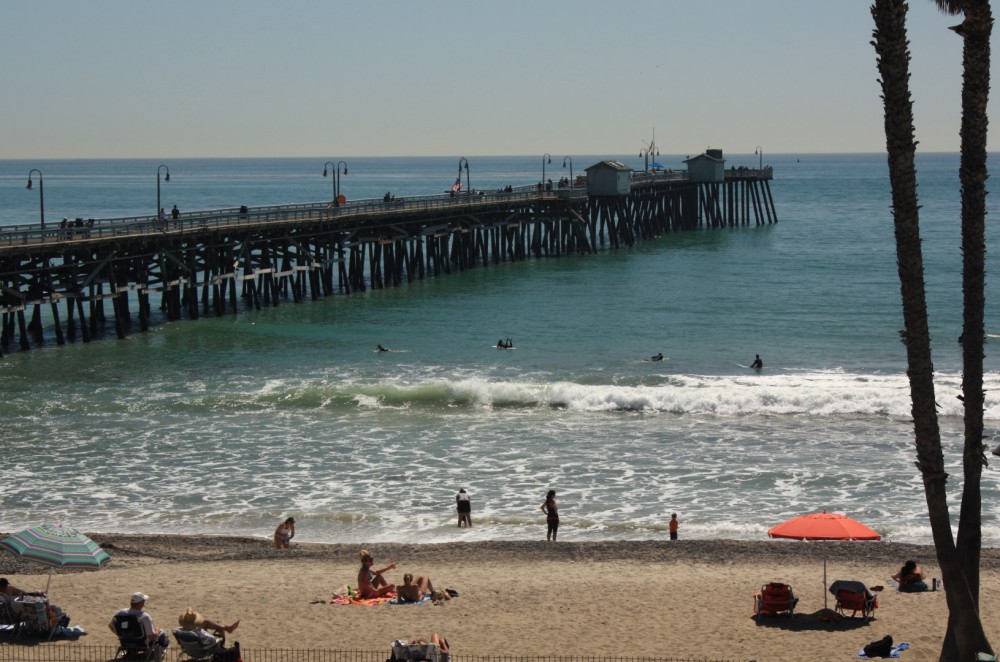 San Clemente Pier City Beach in San Clemente, CA California Beaches