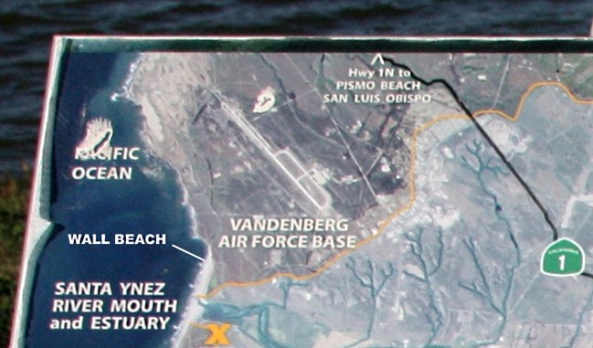 Wall Beach at Vandenberg AFB