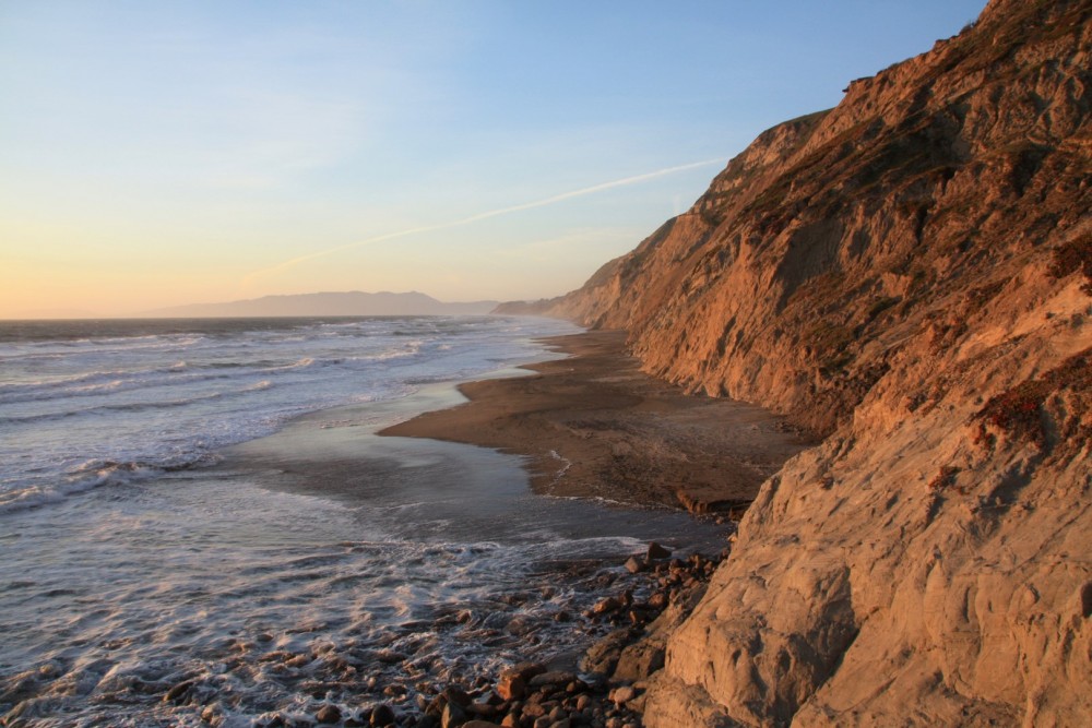 Mussel Rock Park Beach in Daly City, CA California Beaches