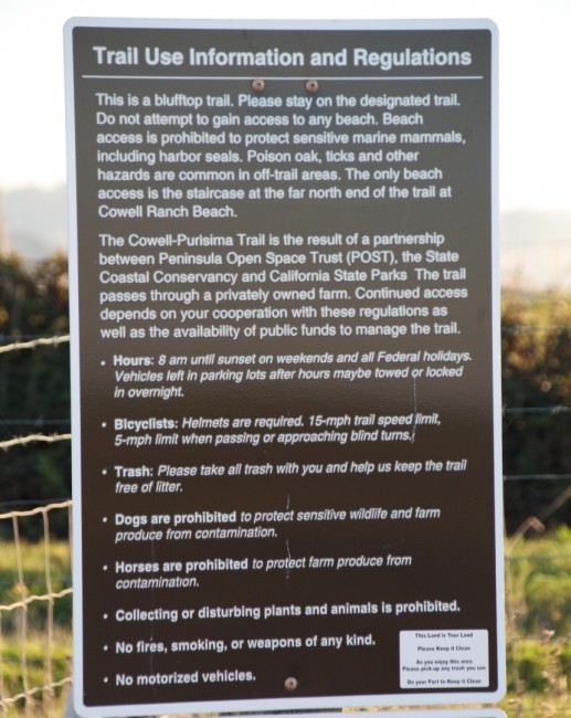 CowellPurisima Trail in Half Moon Bay, CA California Beaches