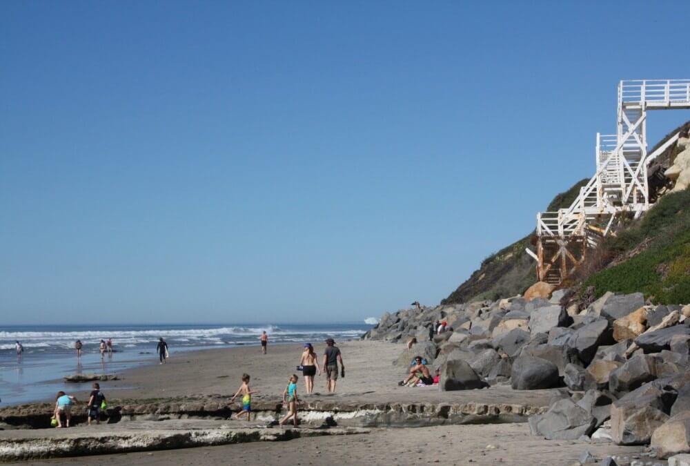 Boneyard Beach, Encinitas, CA California Beaches