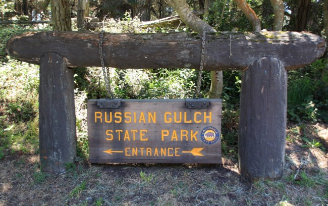 Russian Gulch State Park