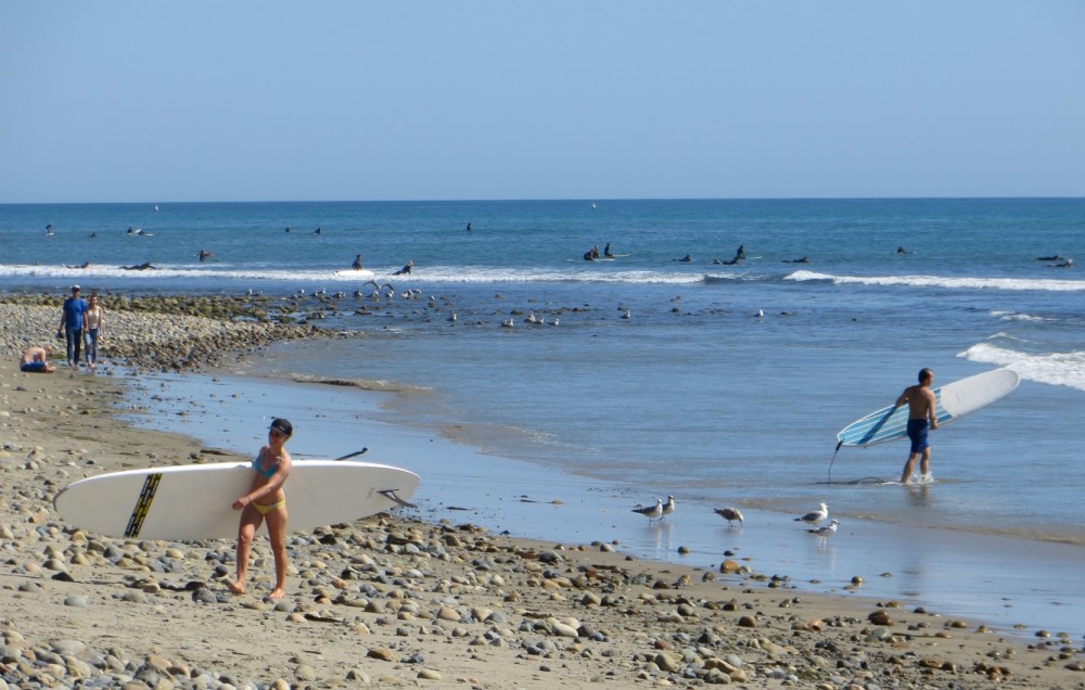 San Onofre State Beach – Surfing Beach (Old Man’s)