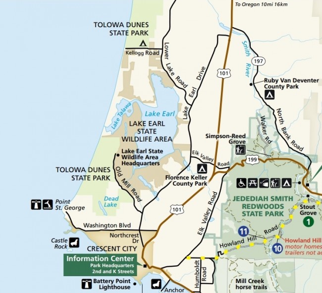 Tolowa Dunes State Park – North Section