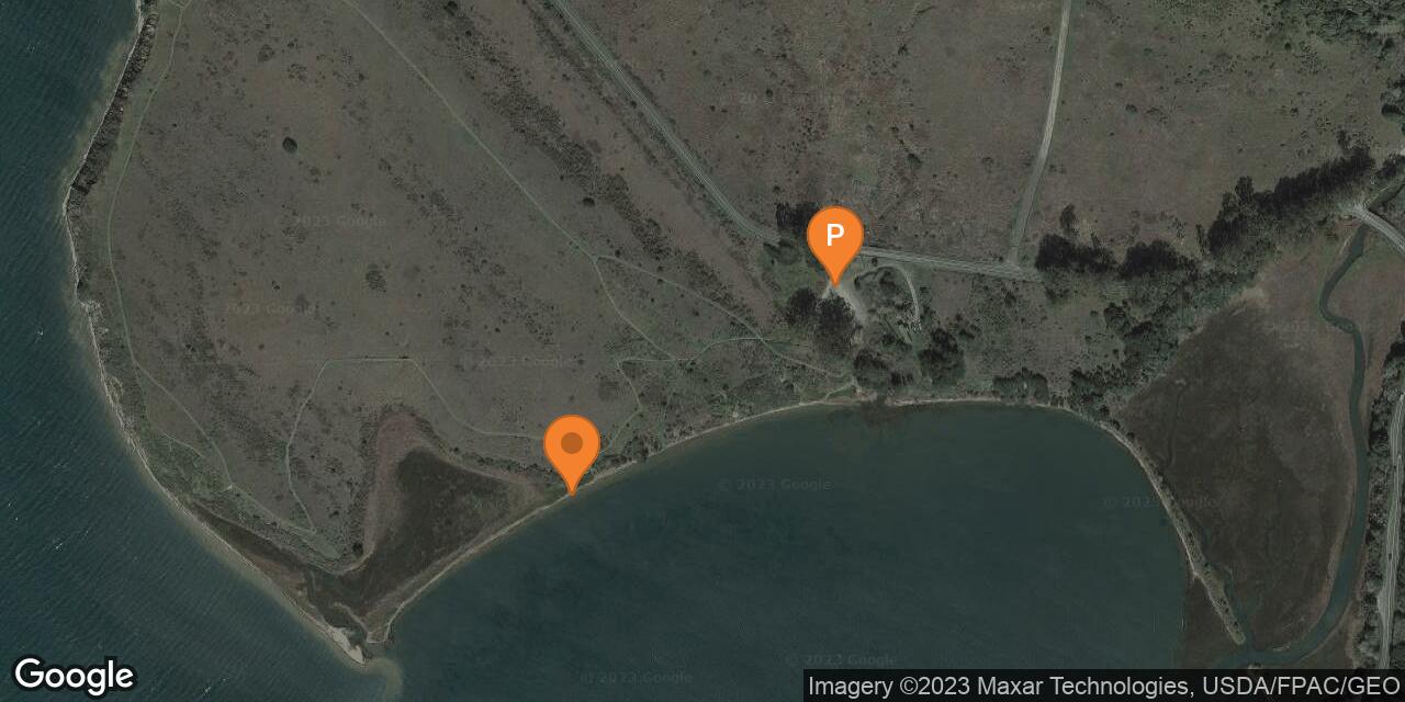 Map of Alan Sieroty Beach at Millerton Point