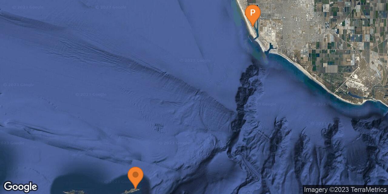 Map of Anacapa Island – East Isle