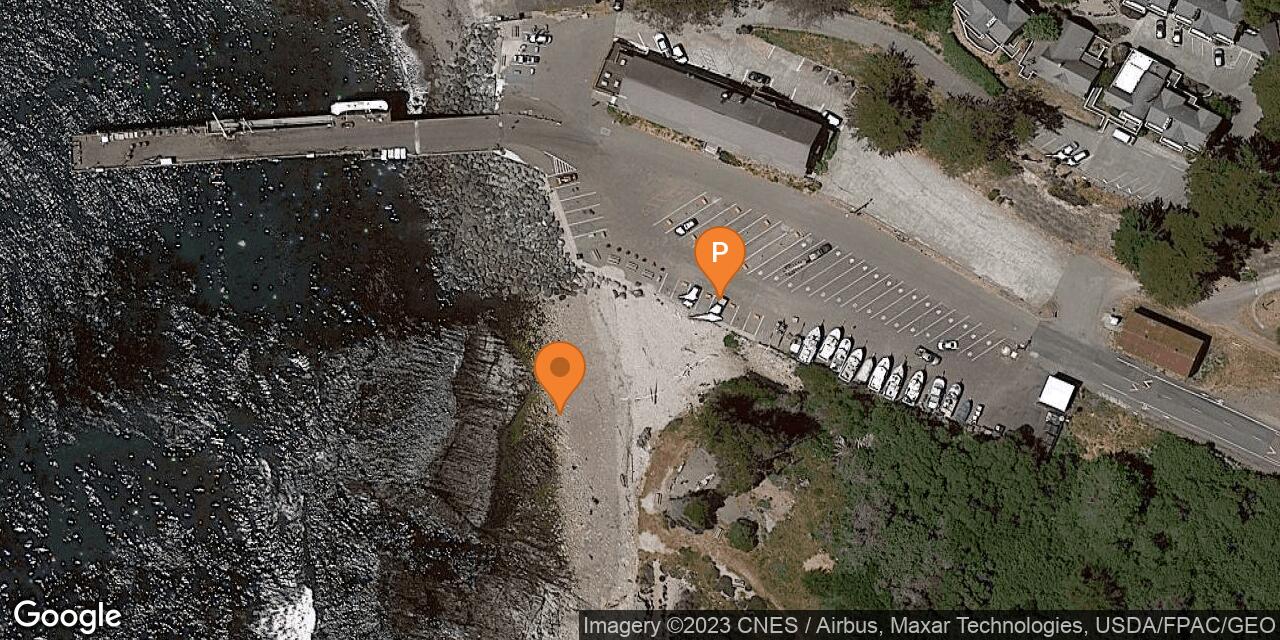 Map of Arena Cove Beach