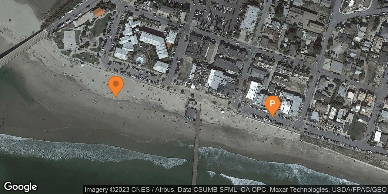 Map of Avila Beach City Beach