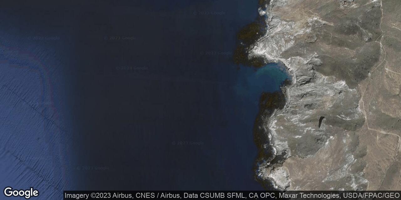 Map of Ben Weston Beach on Catalina Island