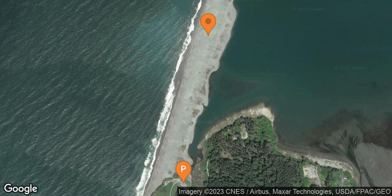 Map of Big Lagoon County Park Beach