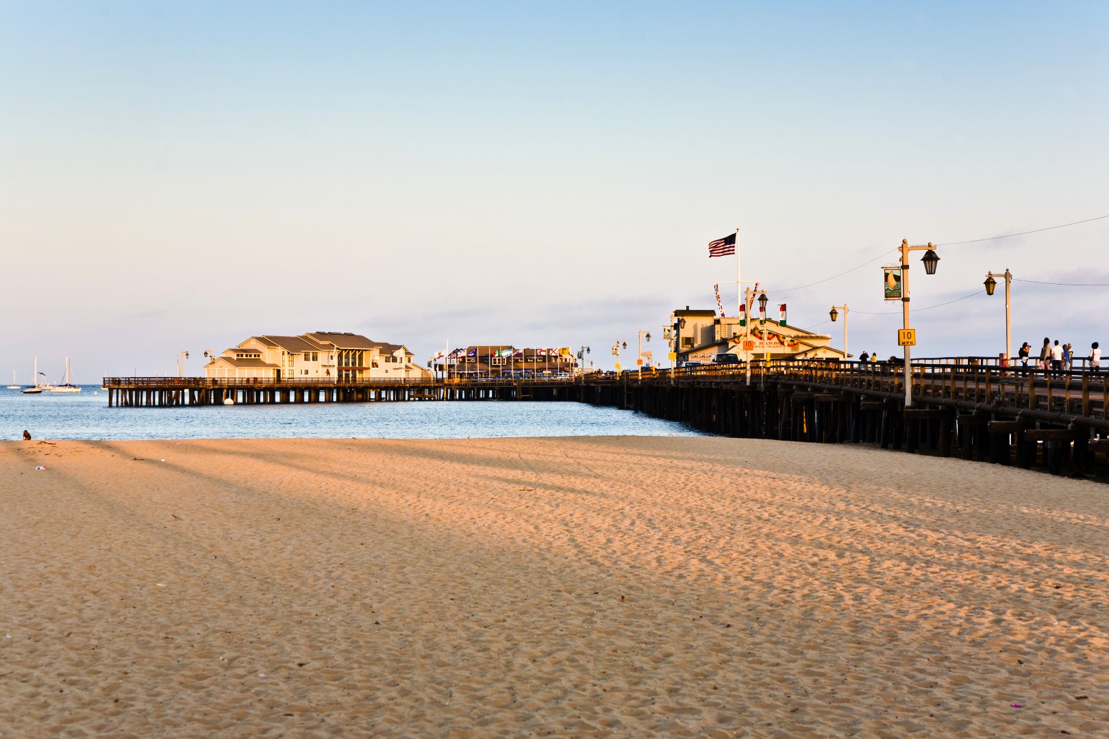 West Beach of Santa Barbara, Santa Barbara, CA California Beaches