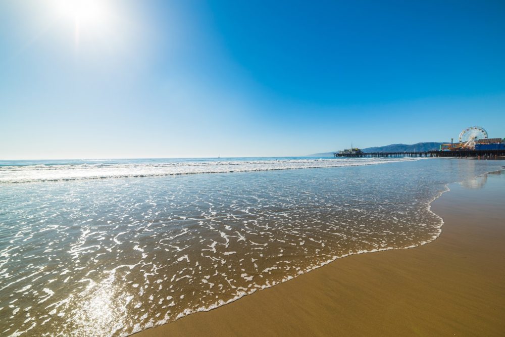 Santa Monica State Beach South Beach Santa Monica Ca California Beaches