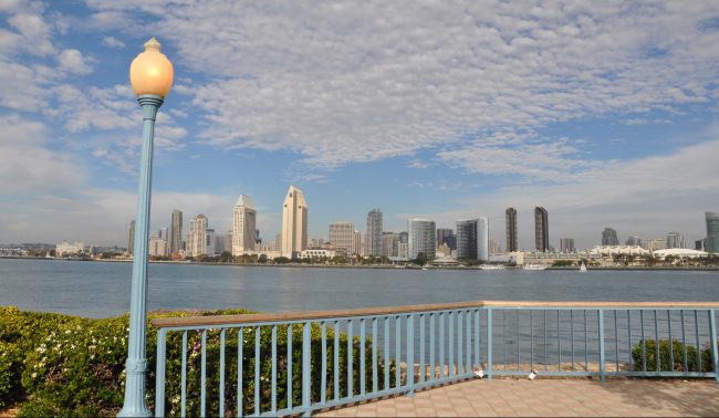 View of San Diego Skyline