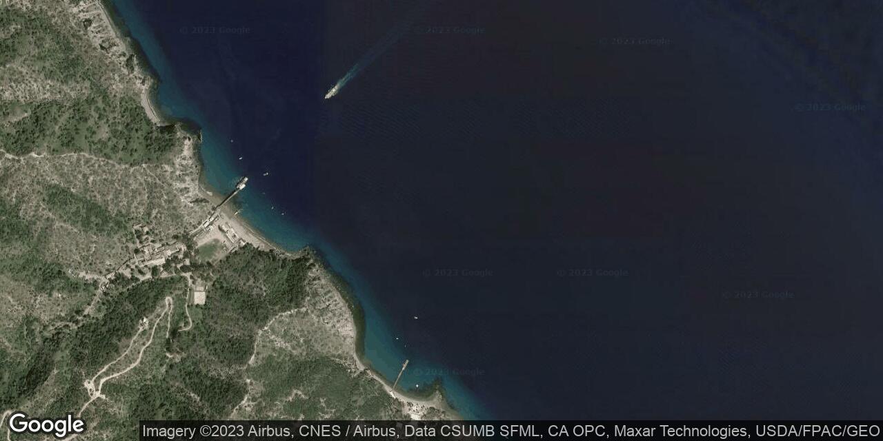 Map of Button Shell Beach at Fox Landing