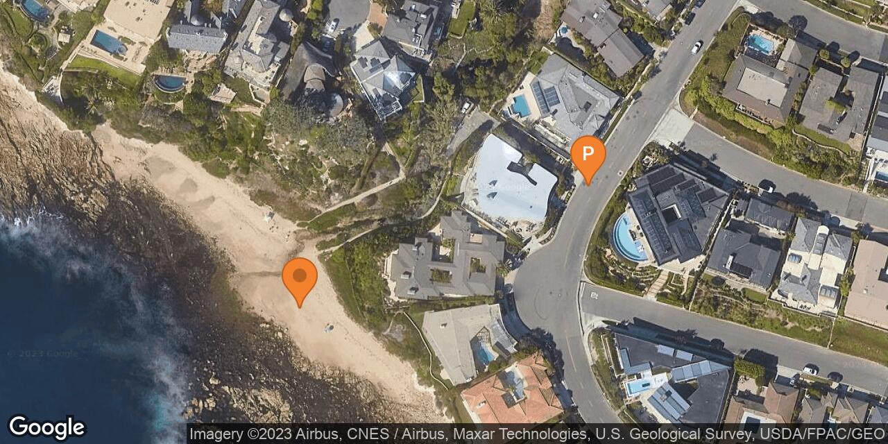 Map of Cameo Shores Beach