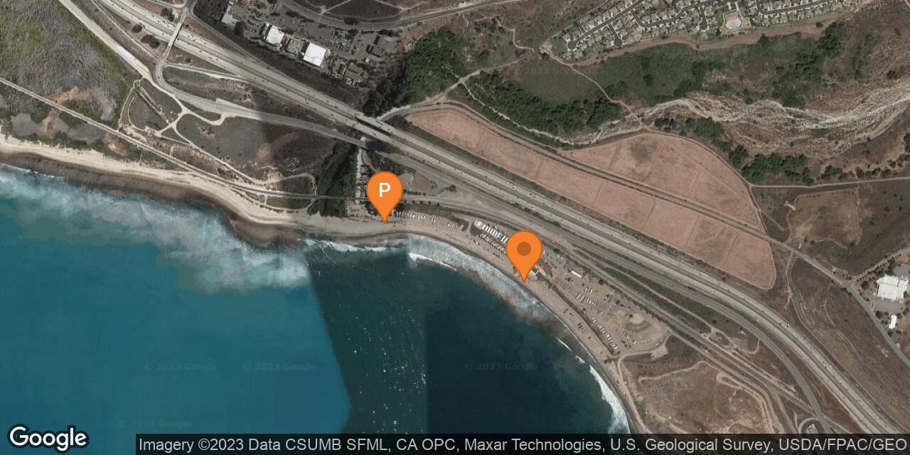 Map of Camp Pendleton - San Onofre Beach