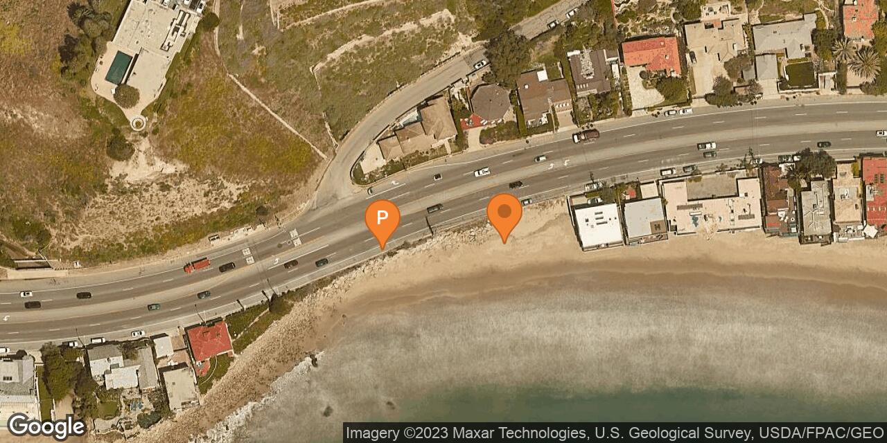 Map of Carbon-La Costa Beach Access