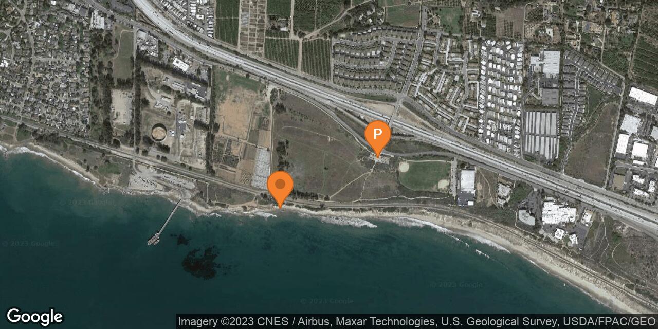 Map of Carpinteria Bluffs Nature Preserve