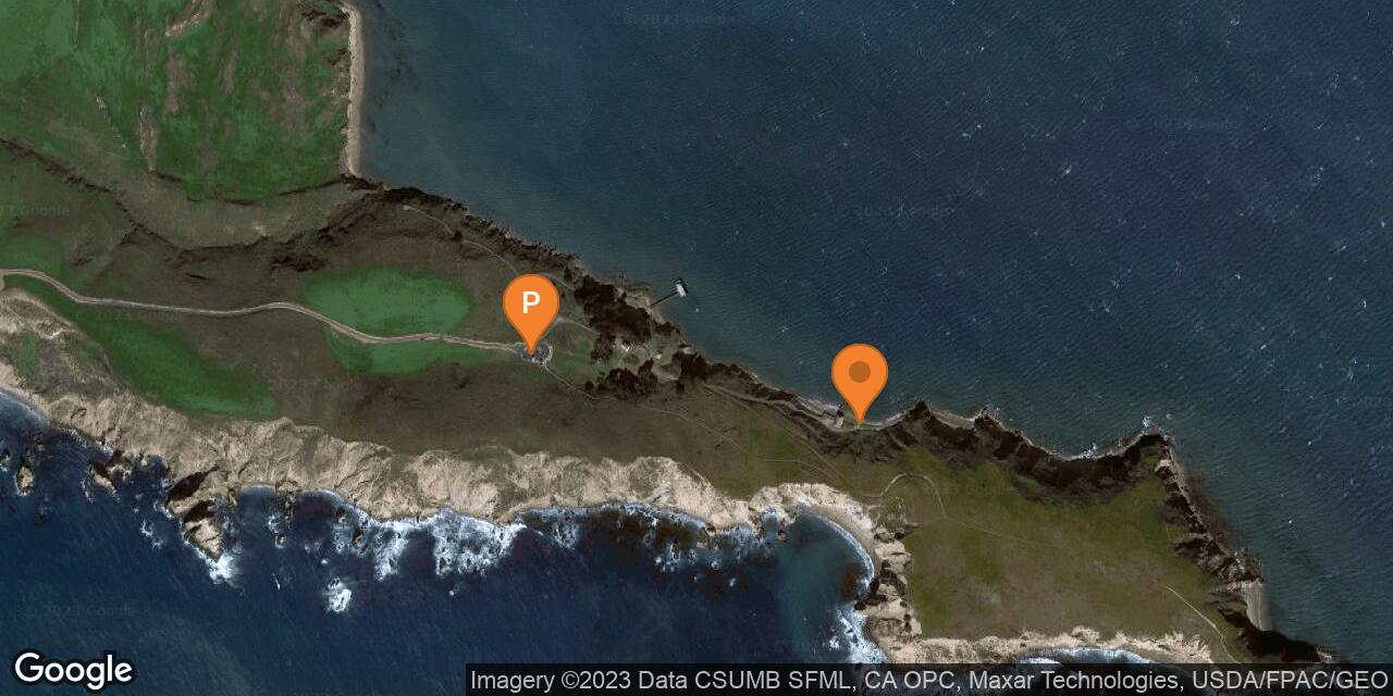 Map of Chimney Rock on Point Reyes