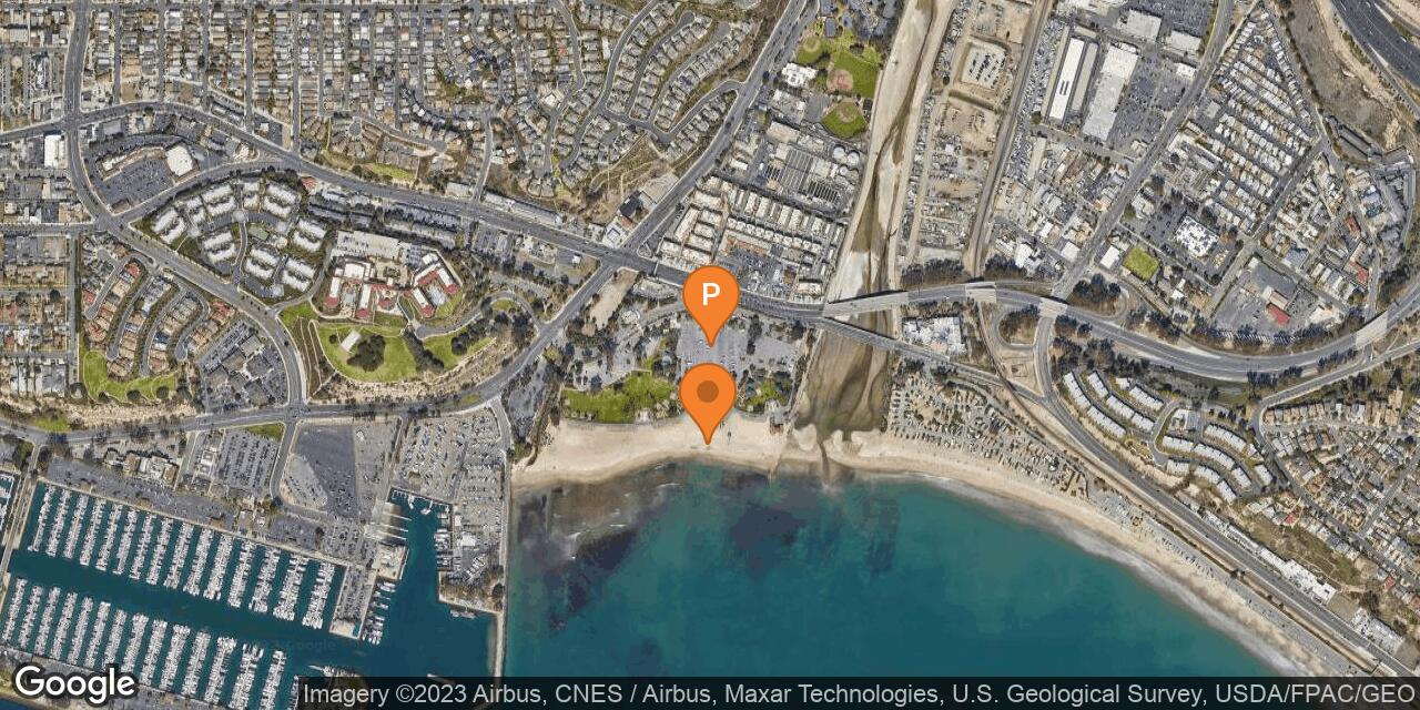 Map of Doheny State Beach – North Beach
