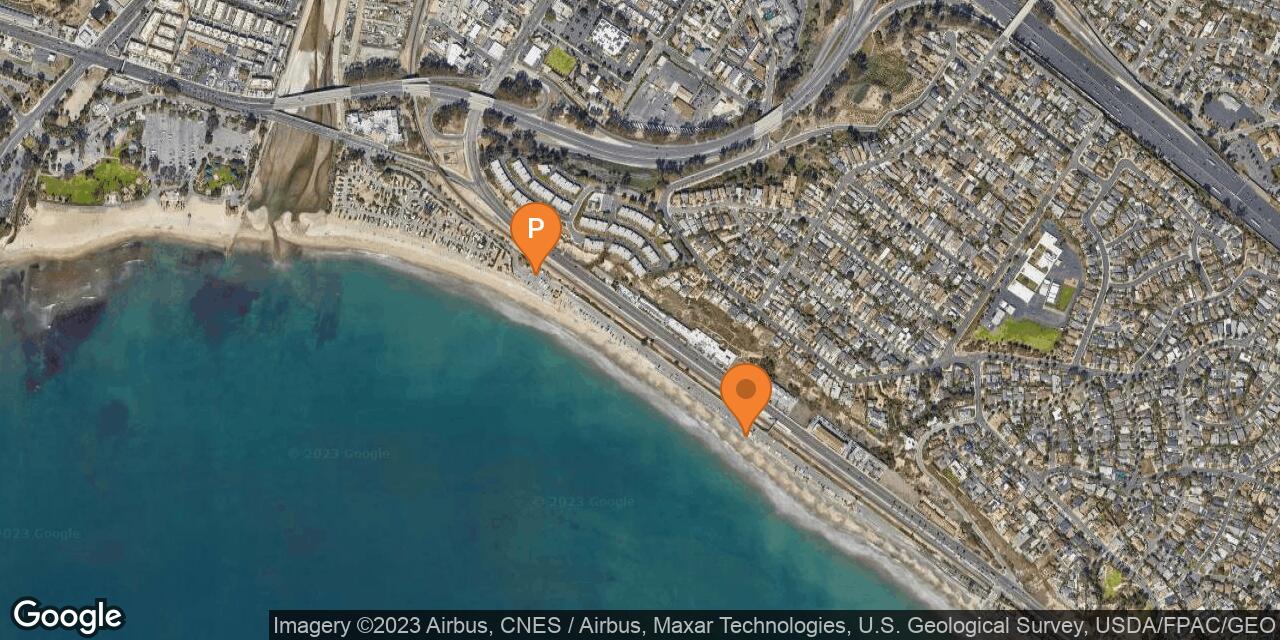 Map of Doheny State Beach – South Beach