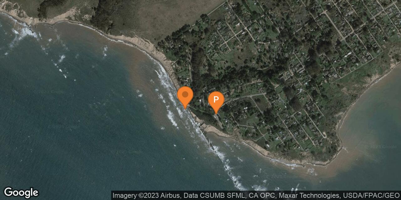 Map of Duxbury Reef at Agate Beach County Park