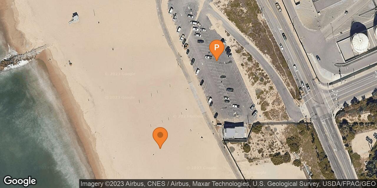 Map of El Segundo Beach