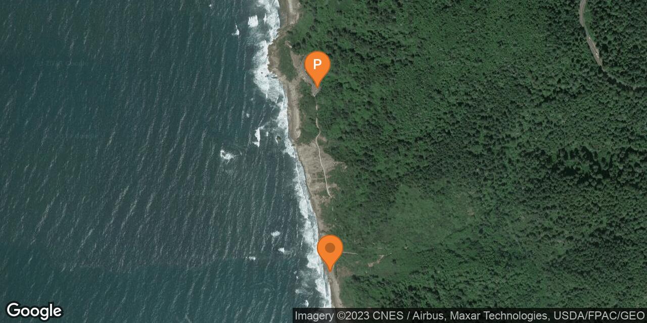 Map of Enderts Beach