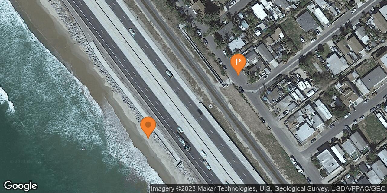 Map of La Conchita Beach