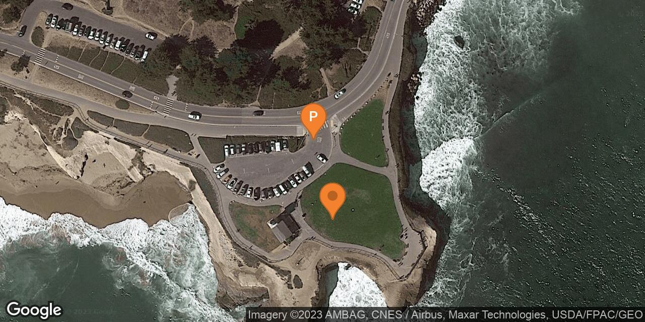 Map of Lighthouse Field State Beach