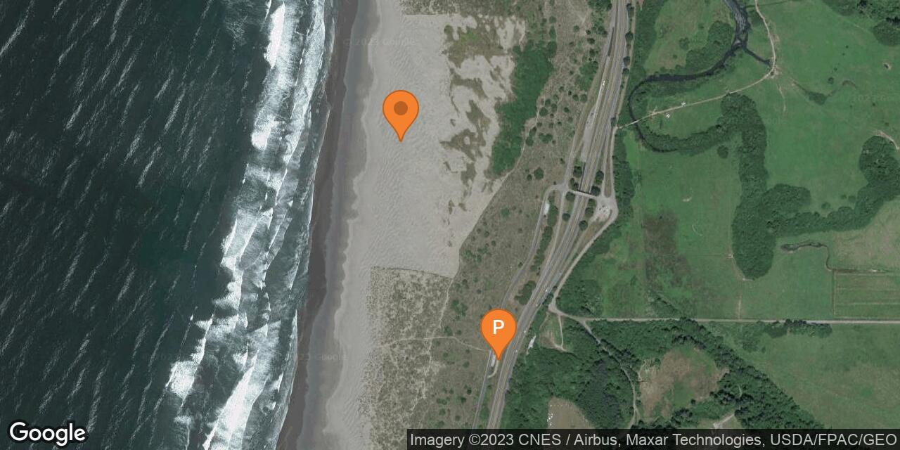 Map of Little River State Beach