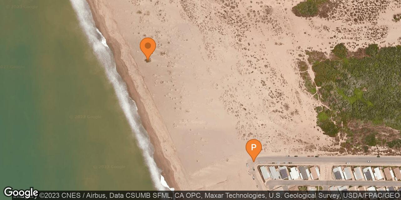 Map of Mandalay State Beach