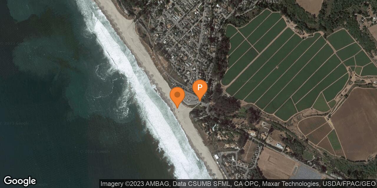 Map of Manresa State Beach