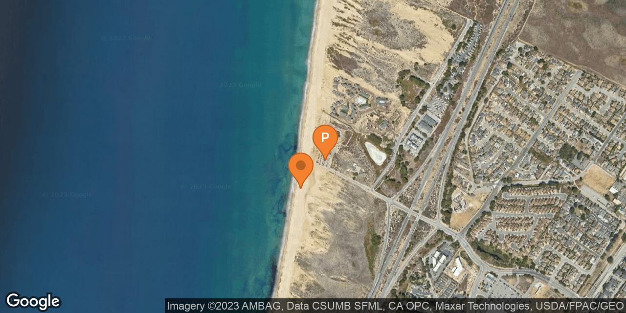Map of Marina State Beach