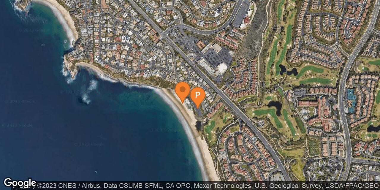 Map of Monarch Bay Beach