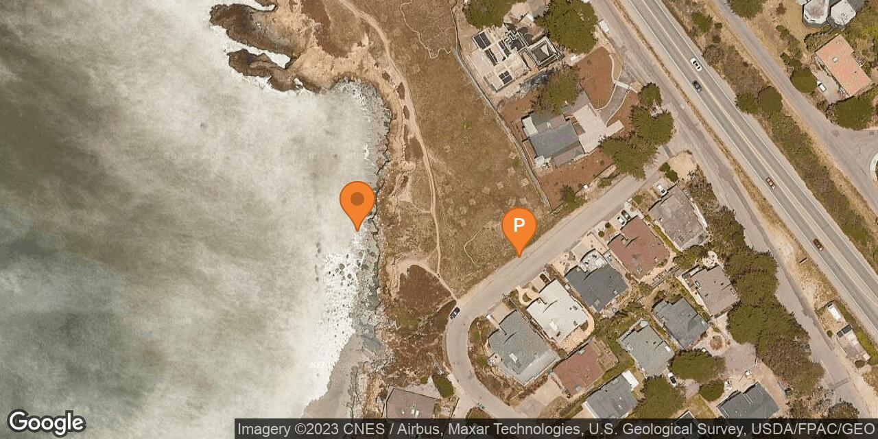 Map of Moss Beach Juliana Access