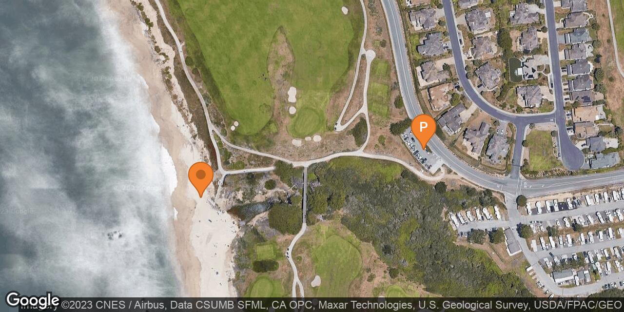 Map of Pelican Point Beach