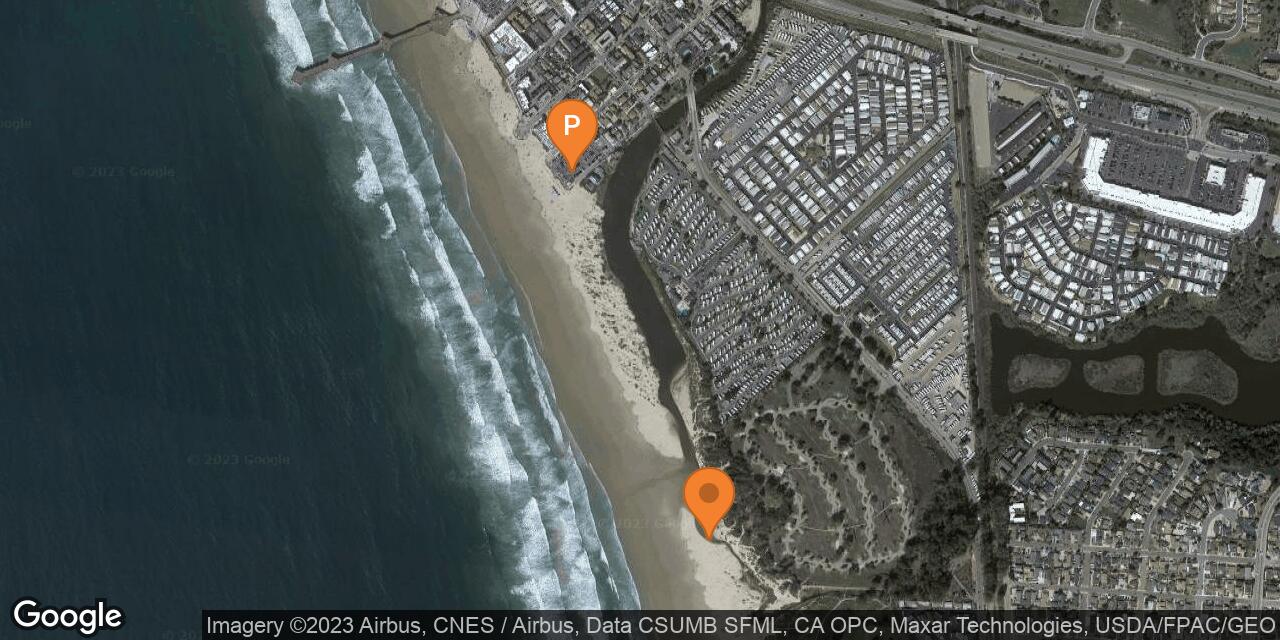 Map of Pismo State Beach – North Beach