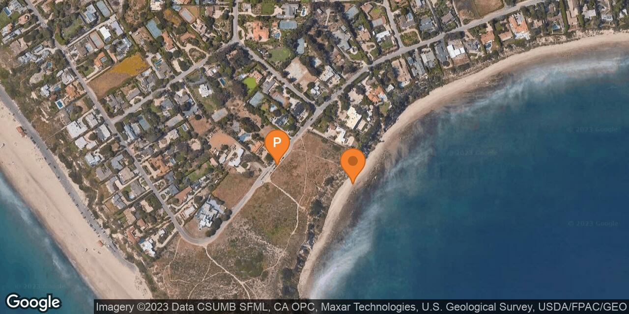 Map of Point Dume State Beach