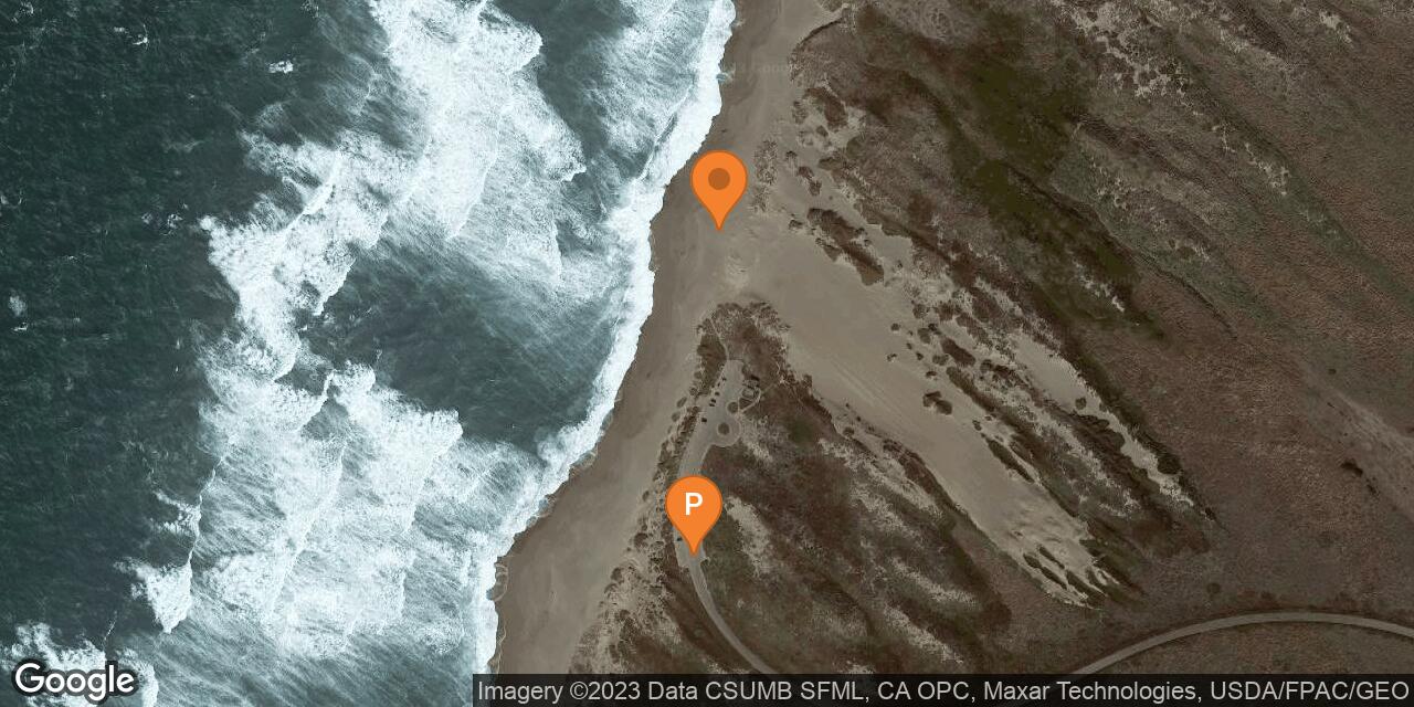 Map of Point Reyes North Beach