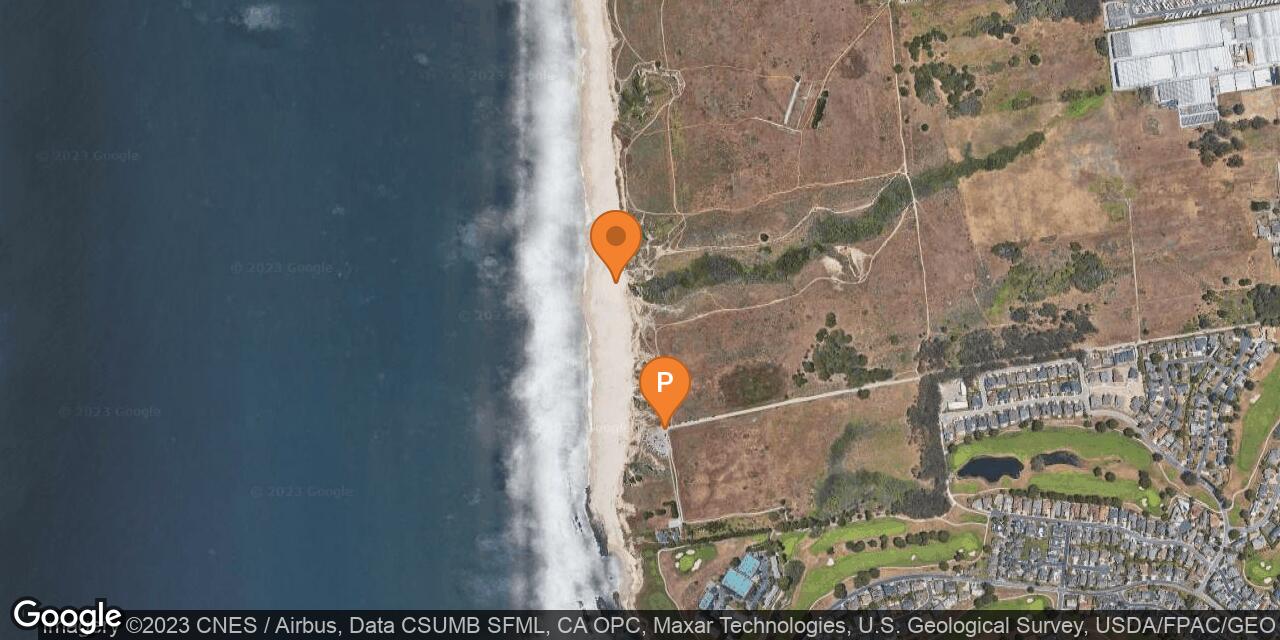 Map of Redondo Beach on Half Moon Bay