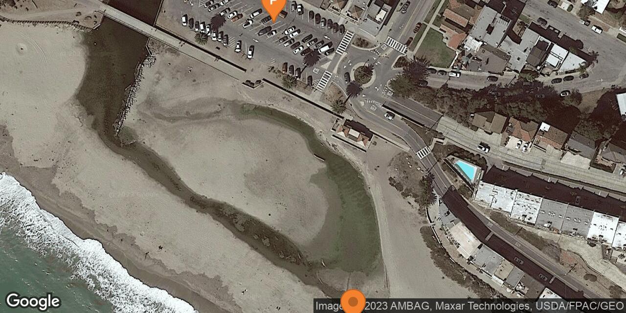 Map of Rio Del Mar Beach